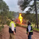 PROTECCIÓN CIVIL ESTATAL Y PEMEX ATIENDEN FUGA DE GAS Y RESGUARDAN A LA POBLACIÓN EN NANACAMILPA