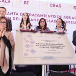 GOBIERNO DE TLAXCALA ENTREGA PLANTA DE TRATAMIENTO DE AGUAS RESIDUALES EN CIUDAD DE LA SALUD