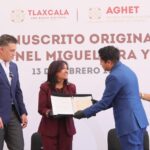 RECIBE TLAXCALA MANUSCRITO ORIGINAL DEL SIGLO XIX DEL CORONEL MIGUEL LIRA Y ORTEGA