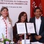 FIRMA GOBIERNO DE TLAXCALA CONVENIOS CON FINABIEN PARA IMPULSAR AUTONOMÍA ECONÓMICA DE MUJERE