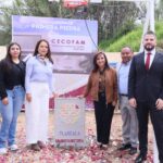 COLOCA GOBERNADORA PRIMERA PIEDRA DEL CECOFAM EN CIUDAD JUDICIAL